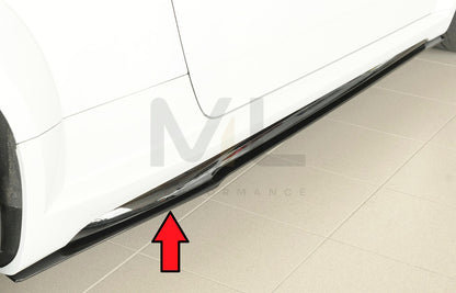 Rieger 00055182 Audi 8J-FV 8S Side Skirt Splitter (TT, TTS & TTRS) 5 | ML Performance UK Car Parts