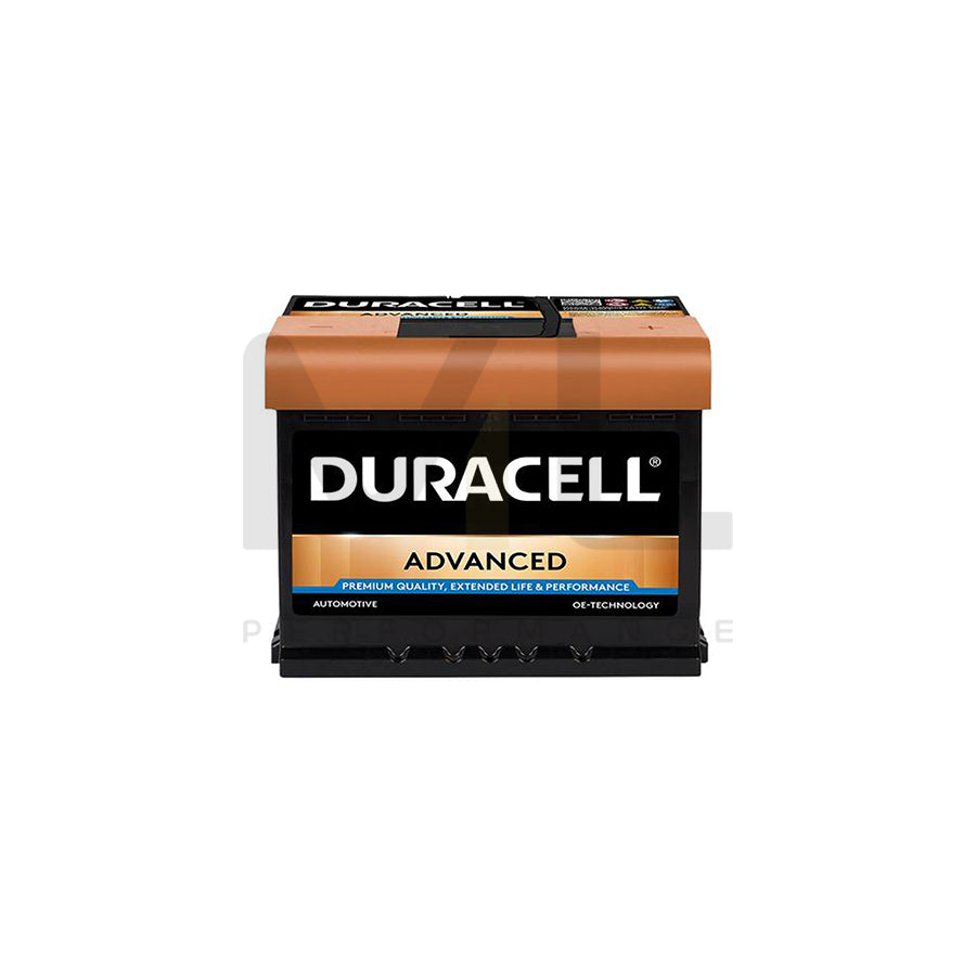 Duracell 027 / DA62H Advanced Car Battery | ML Performance UK Car Parts