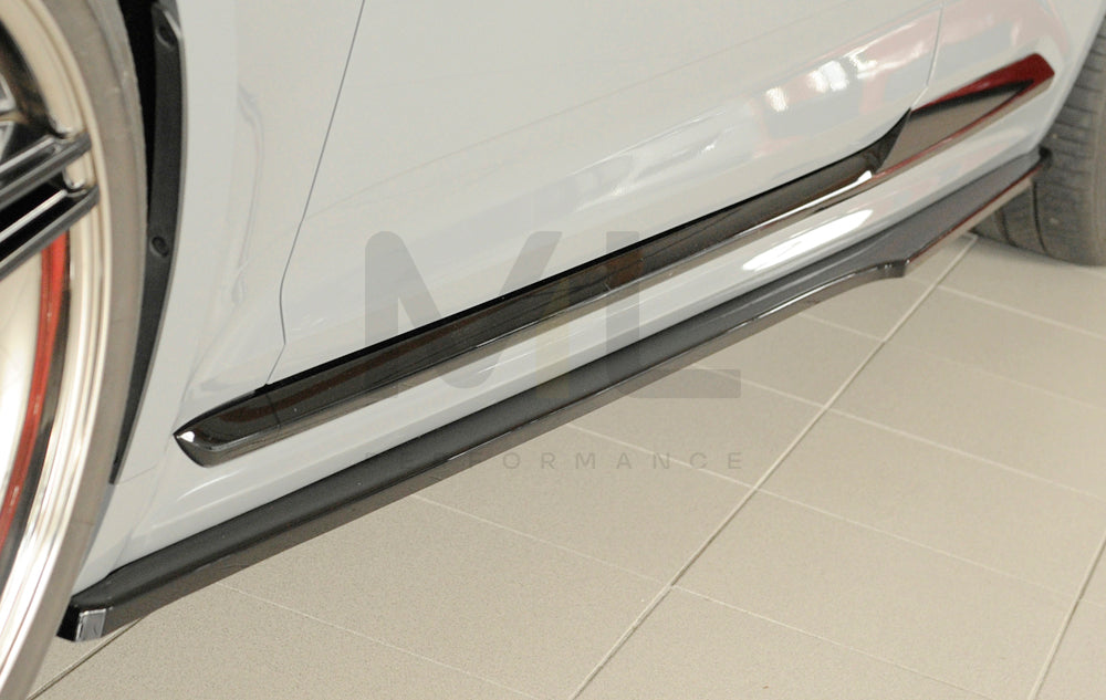 Rieger 00088207 Audi B9 F5 RS5 Side Skirt Splitter 4 | ML Performance UK Car Parts