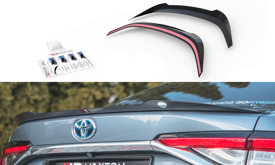 Maxton Design TO-CO-12-S-CAP1T Spoiler Cap Toyota Corolla XII Sedan | ML Performance UK Car Parts