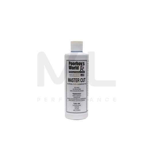 Poorboys Mastercut Compound 473Ml