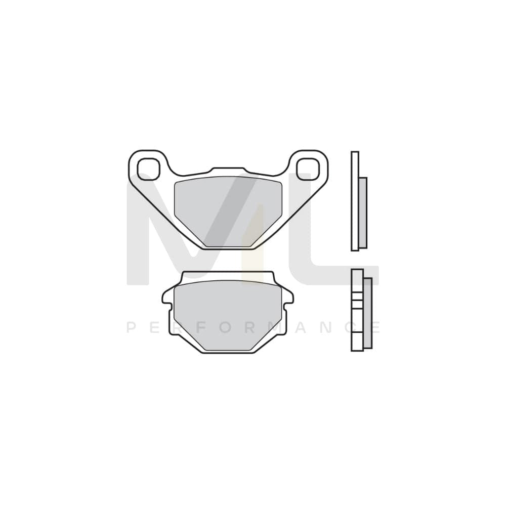Brembo Carbon Ceramic 07015Cc Brake Pad Set Front And Rear | ML Performance Car Parts