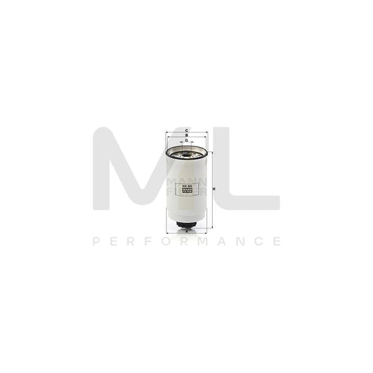 MANN-FILTER WK 880 Fuel filter for FORD TRANSIT Spin-on Filter | ML Performance Car Parts