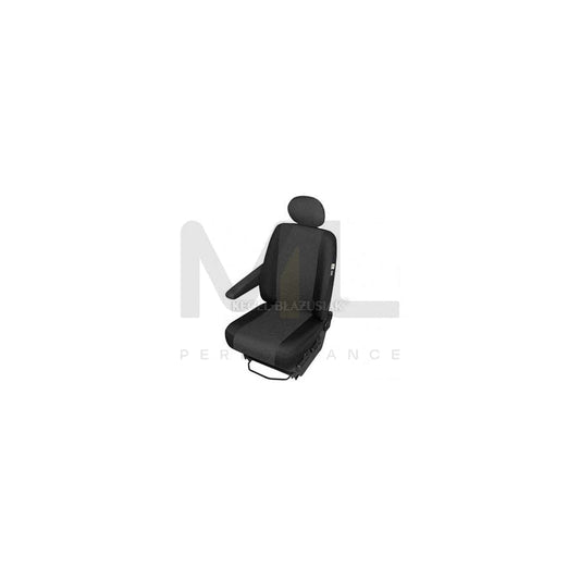 KEGEL 5-1438-217-4015 Car seat cover Black, Polyester, Front | ML Performance Car Parts