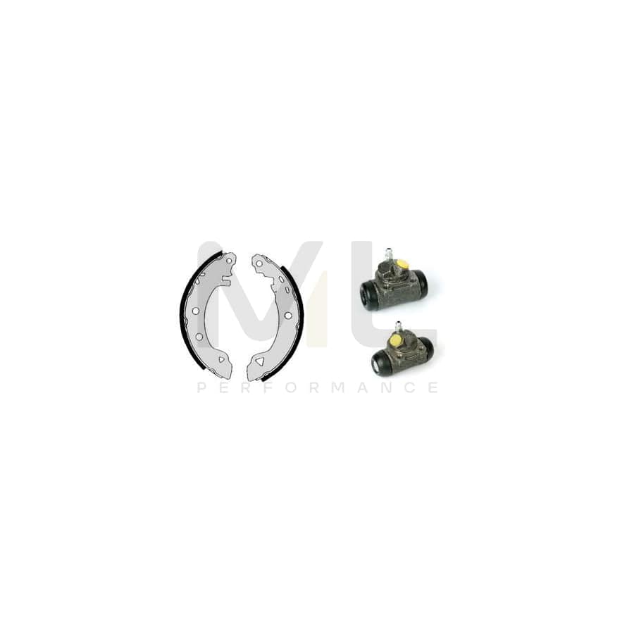 BREMBO STANDARD KIT H 68 037 Brake Shoe Set for RENAULT Rapid Van (F40, G40) Ø: 203mm | ML Performance Car Parts