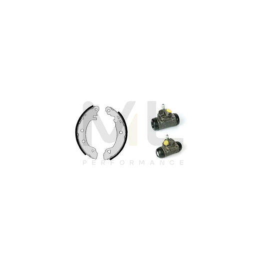 BREMBO STANDARD KIT H 68 037 Brake Shoe Set for RENAULT Rapid Van (F40, G40) Ø: 203mm | ML Performance Car Parts