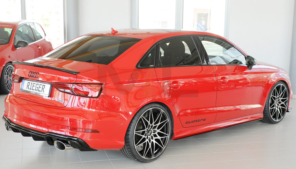 Rieger 00088187 Audi 8V Rear Diffuser (A3 & S3) 5 | ML Performance UK Car Parts