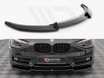 Maxton Design BM-1-F20-FD2T Front Splitter V.2 BMW 1 F20 (2011-2015) | ML Performance UK Car Parts