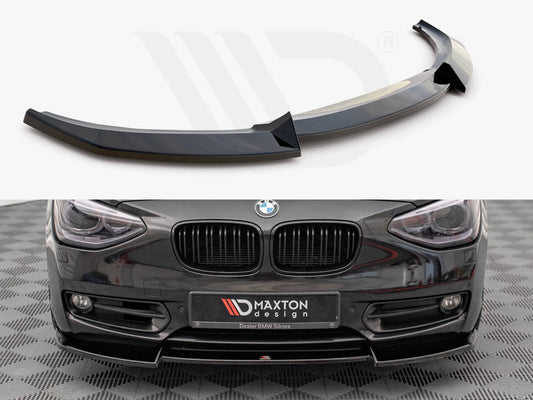Maxton Design BM-1-F20-FD2T Front Splitter V.2 BMW 1 F20 (2011-2015) | ML Performance UK Car Parts