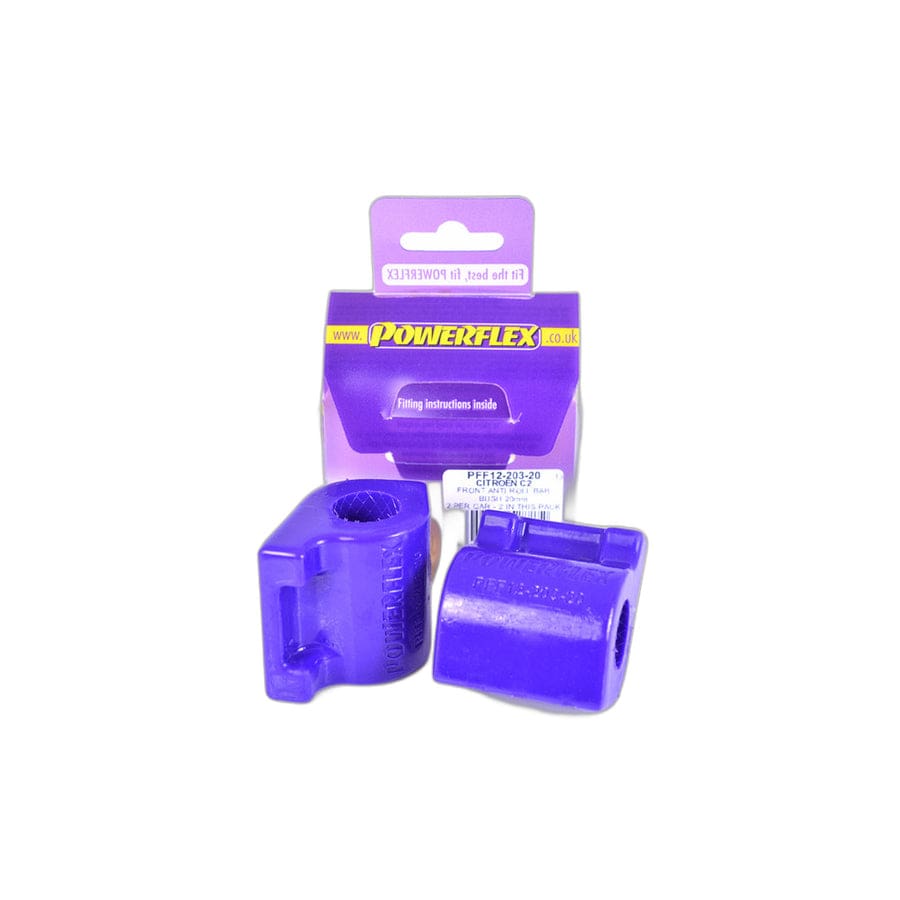 Powerflex PFF12-203-20 Citroen Front Anti Roll Bar Bush 20mm (Inc. C3 & C2) | ML Performance UK Car Parts