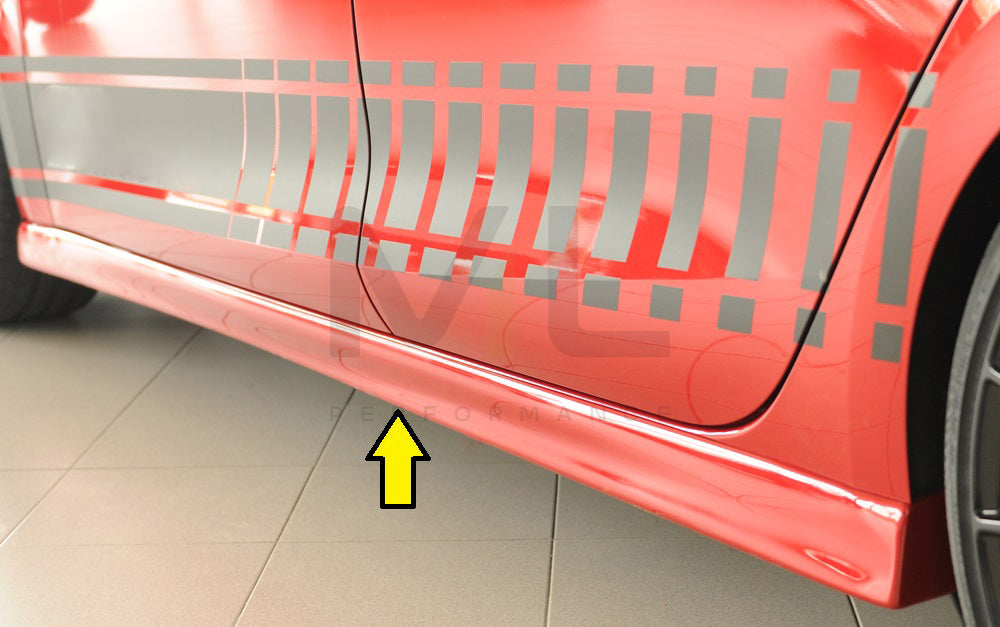 Rieger 00027051 SEAT Leon KL Side Skirt 1 | ML Performance UK Car Parts