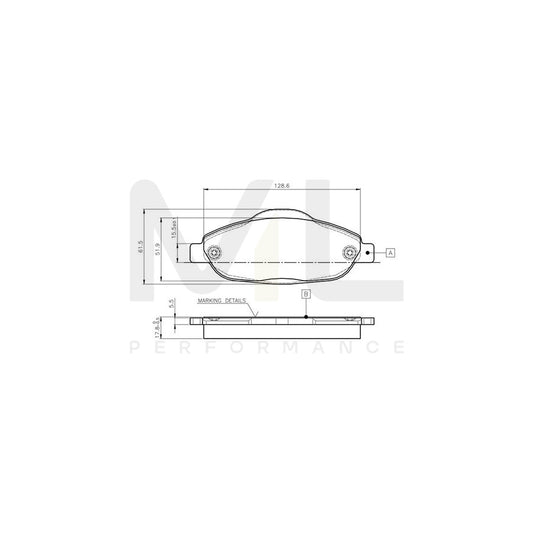 Bosch 0986Tb3059 Brake Pad Set Excl. Wear Warning Contact, With Bolts, With Accessories  | ML Performance Car Parts