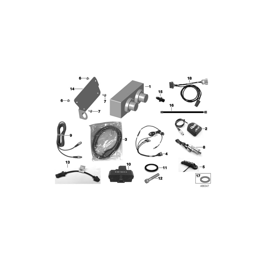 Genuine BMW 81308327249 Gps-Receiver Module GPS EVO5 (Inc. M235i Racing) | ML Performance UK