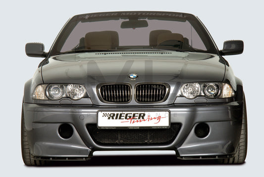 Rieger 00050144 BMW 3 Series E46 Front Bumper 1 | ML Performance UK Car Parts