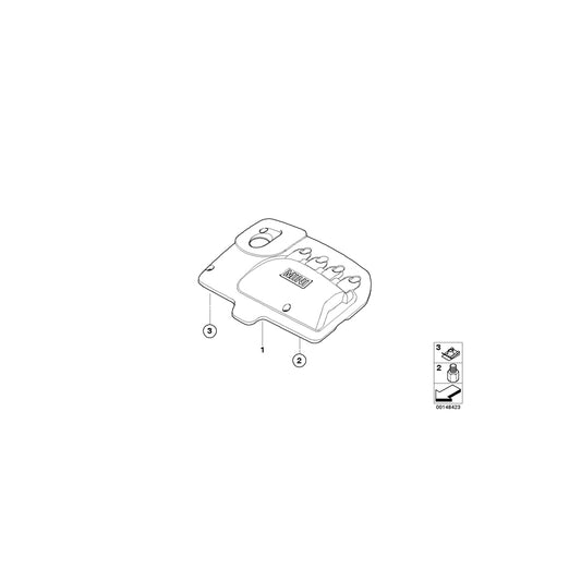 Genuine BMW 11147795275 R50 Sound Protection Cap (Inc. One D) | ML Performance UK Car Parts