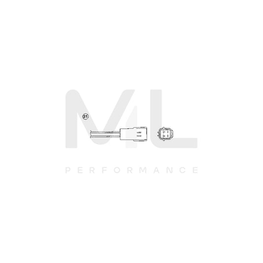 NTK Lambda Sensor / O2 Sensor (NGK 90230) - OZA457-EE30 | ML Car Parts UK | ML Performance