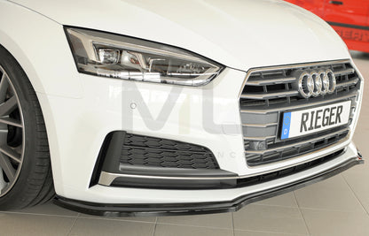 Rieger 00088173 Audi B9 F5 Front Splitter (A5 & S5) 9 | ML Performance UK Car Parts