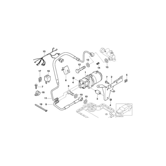 Genuine BMW 11367831015 E39 Compressor SERVICE (Inc. M5) | ML Performance UK Car Parts