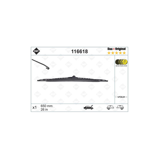 Swf Original Spoiler 116618 Wiper Blade | ML Performance UK Car Parts