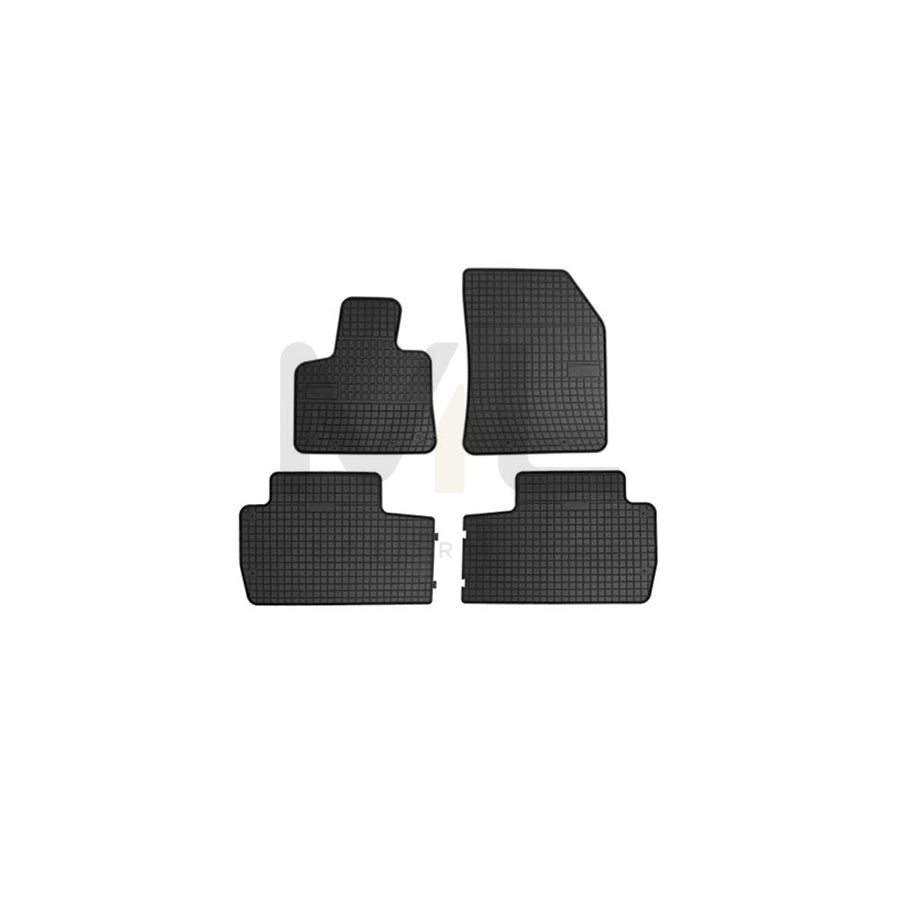 FROGUM Tailored 401624 Floor mat set for PEUGEOT 5008 II Elastomer, Front and Rear, Quantity: 4, Black | ML Performance Car Parts