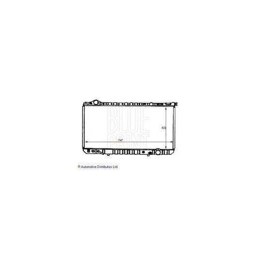 Blue Print ADT39848 Engine Radiator For Lexus Ls I (Xf10)