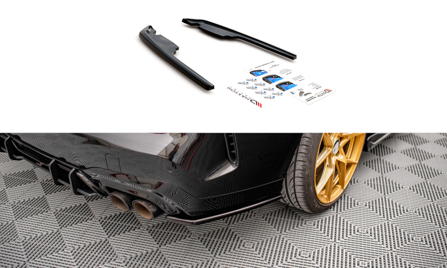 Maxton Design BM-2-44-M-RSD1T Rear Side Splitters BMW Series 2 M235i Gran Coupe F44 | ML Performance UK Car Parts