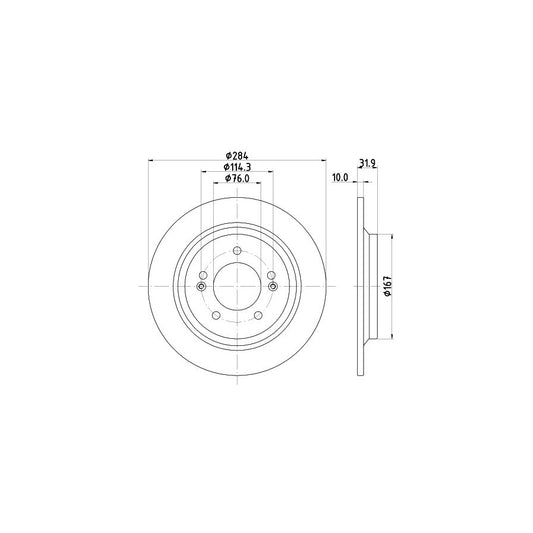 Hella 8MV 376 734-781 Fan Clutch