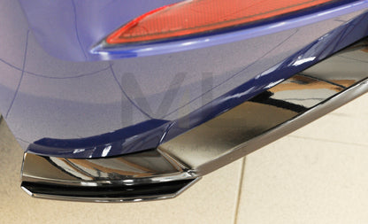 Rieger 00059585 VW Mk7 Mk7-Line Golf GTI Rear Side Splitter 8 | ML Performance UK Car Parts