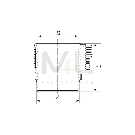MAHLE ORIGINAL 503 WR 26 00 Cylinder Sleeve for PORSCHE 911 Coupe (964) 97,0mm | ML Performance Car Parts