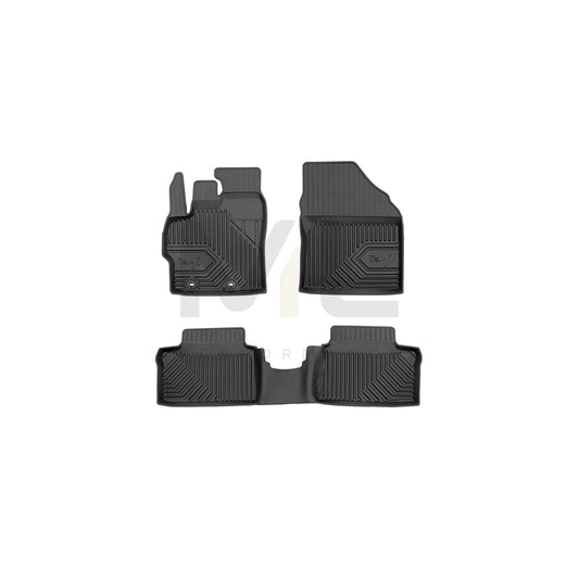 FROGUM Tailored, No.77 77426474 Floor mat set for TOYOTA Yaris Cross (MXP_) Elastomer, Front and Rear, Quantity: 3, Black | ML Performance Car Parts