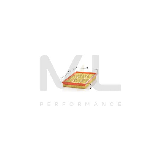 MANN-FILTER C 2974 Air Filter Filter Insert | ML Performance Car Parts