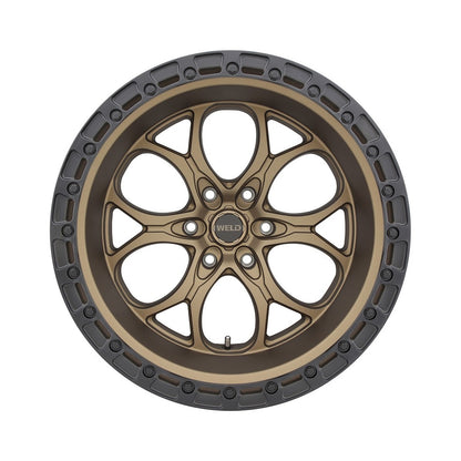 Weld W10600089475 Ledge 6 W106 Wheel 20x10 6x135 ET-18 BS4.75 Satin Bronze - Satin Black