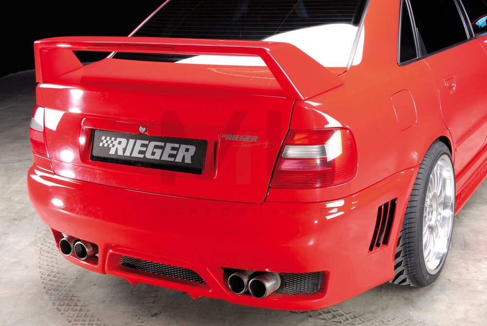Rieger 00055049 Audi B5 A4 Rear Bumper 4 | ML Performance UK Car Parts
