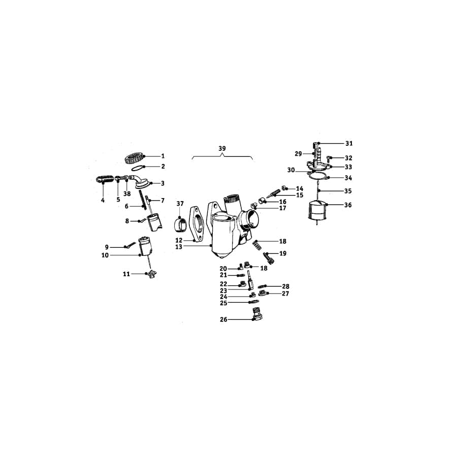 Genuine BMW 11610043168 Bush (Inc. R68, R69 & R69 S) | ML Performance UK Car Parts