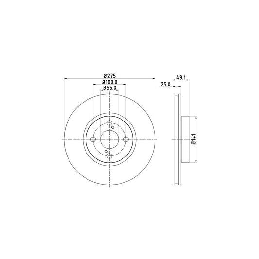 Hella 8MV 376 757-651 Fan Clutch