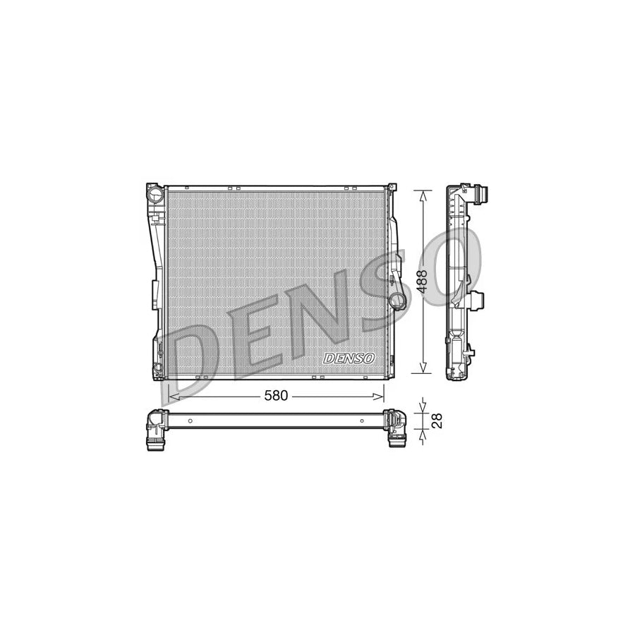 Denso DRM05090 Drm05090 Engine Radiator For Bmw X3 (E83) | ML Performance UK