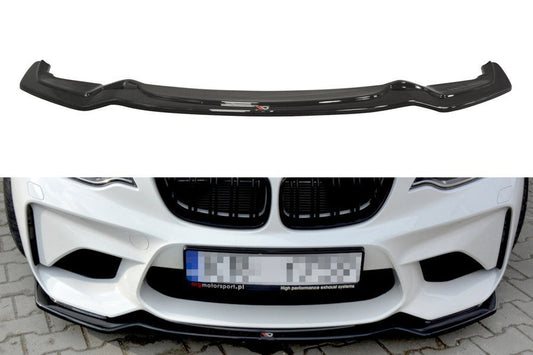 Maxton Design BM-2-87-M-FD1T Front Splitter BMW M2 F87 CoupÃ© | ML Performance UK Car Parts
