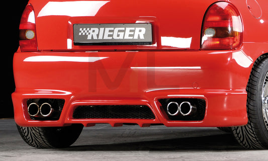 Rieger 00058828 Opel Corsa B Rear Bumper 1 | ML Performance UK Car Parts