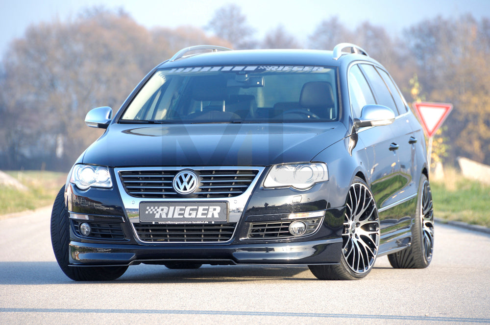 Rieger 00024071 VW 3C Passat Front Splitter 3 | ML Performance UK Car Parts