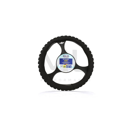 ALCA SOFT 596200 Steering wheel cover Grey, Ø: 37-39cm, PVC | ML Performance Car Parts