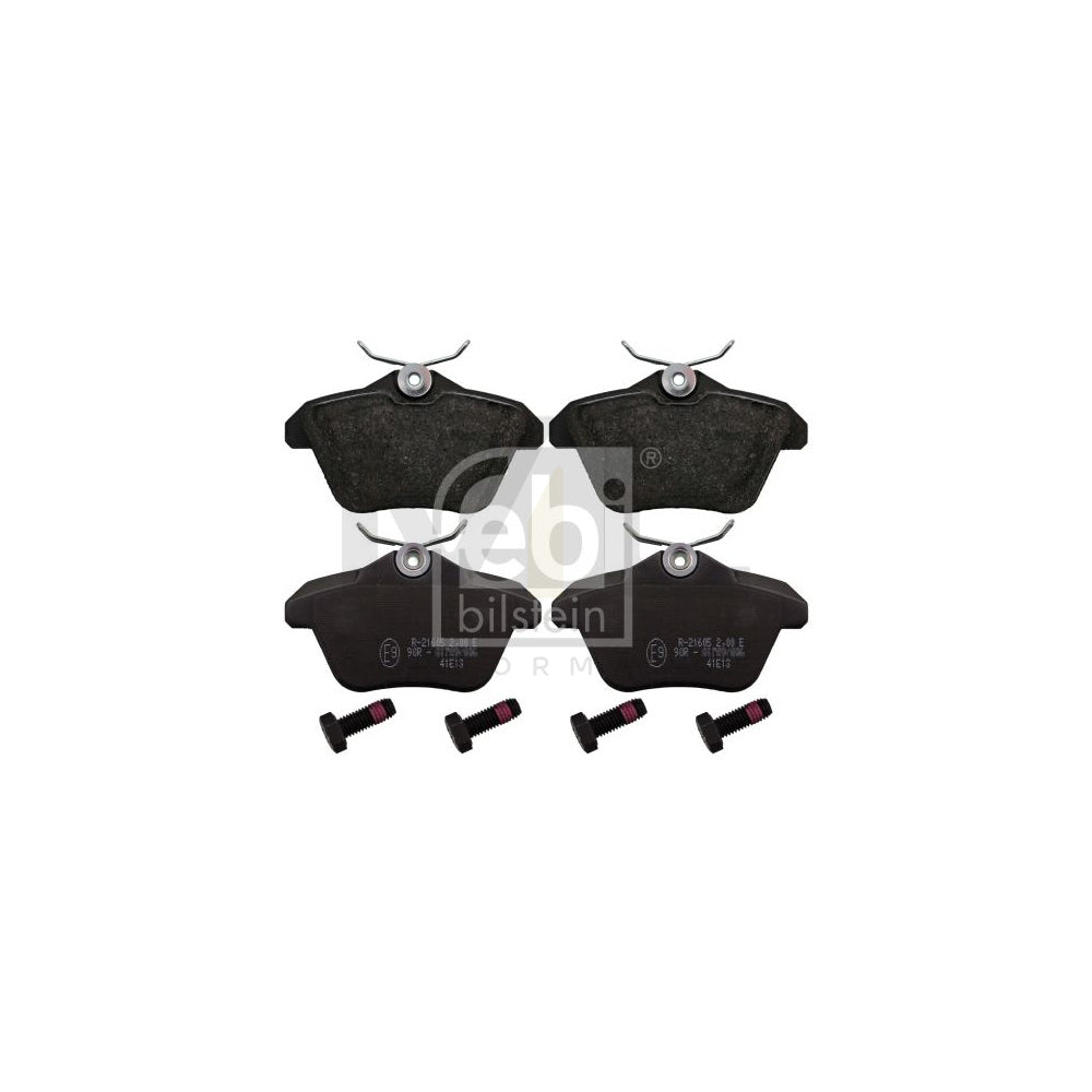 Febi Bilstein 116103 Brake Pad Set Rear Axle, With Bolts/Screws | ML Performance Car Parts