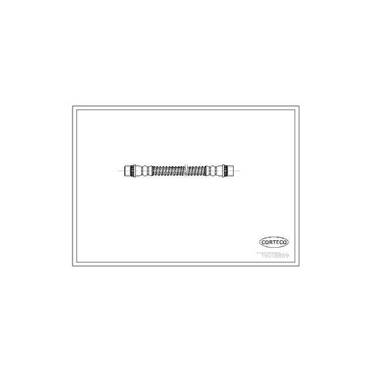 Corteco 19018889 Brake Hose | ML Performance UK