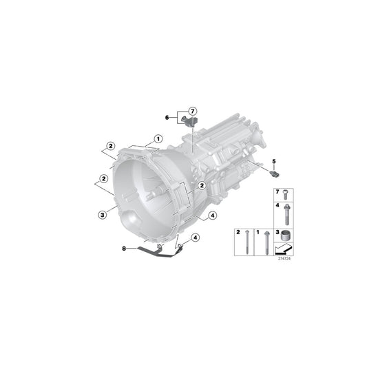 Genuine BMW 11148517182 F32 F33 F20 Holder F Cover, Acoustics (Inc. 120d, 320d ed & 118d) | ML Performance UK Car Parts