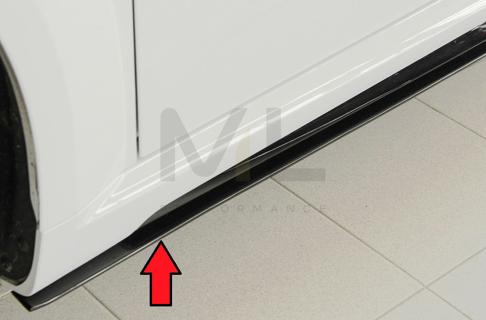 Rieger 00055181 Audi 8J-FV 8S Side Skirt Splitter (TT, TTS & TTRS) 8 | ML Performance UK Car Parts