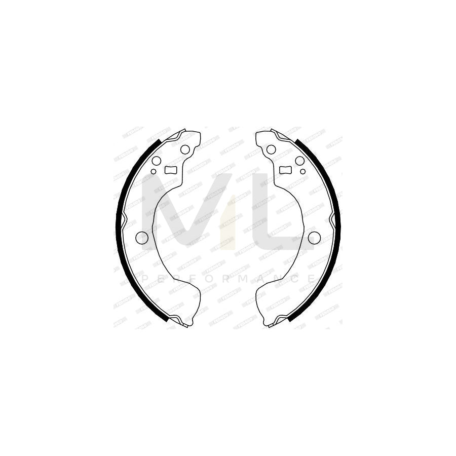 FERODO PREMIER FSB4106 Brake Shoe Set | ML Performance Car Parts