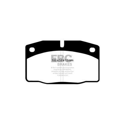 EBC PDKF556 Bedford Daewoo Opel Vauxhall Ultimax Front Brake Pad & Plain Disc Kit 2 | ML Performance UK Car Parts