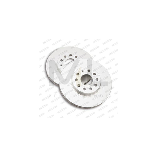 FERODO DDF2197C-1 Brake Disc Solid, Coated, without bolts/screws | ML Performance Car Parts