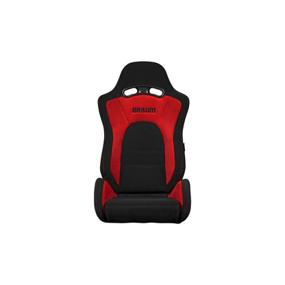 BRAUM S8 Series Racing Seats (Red & Black) – Pair