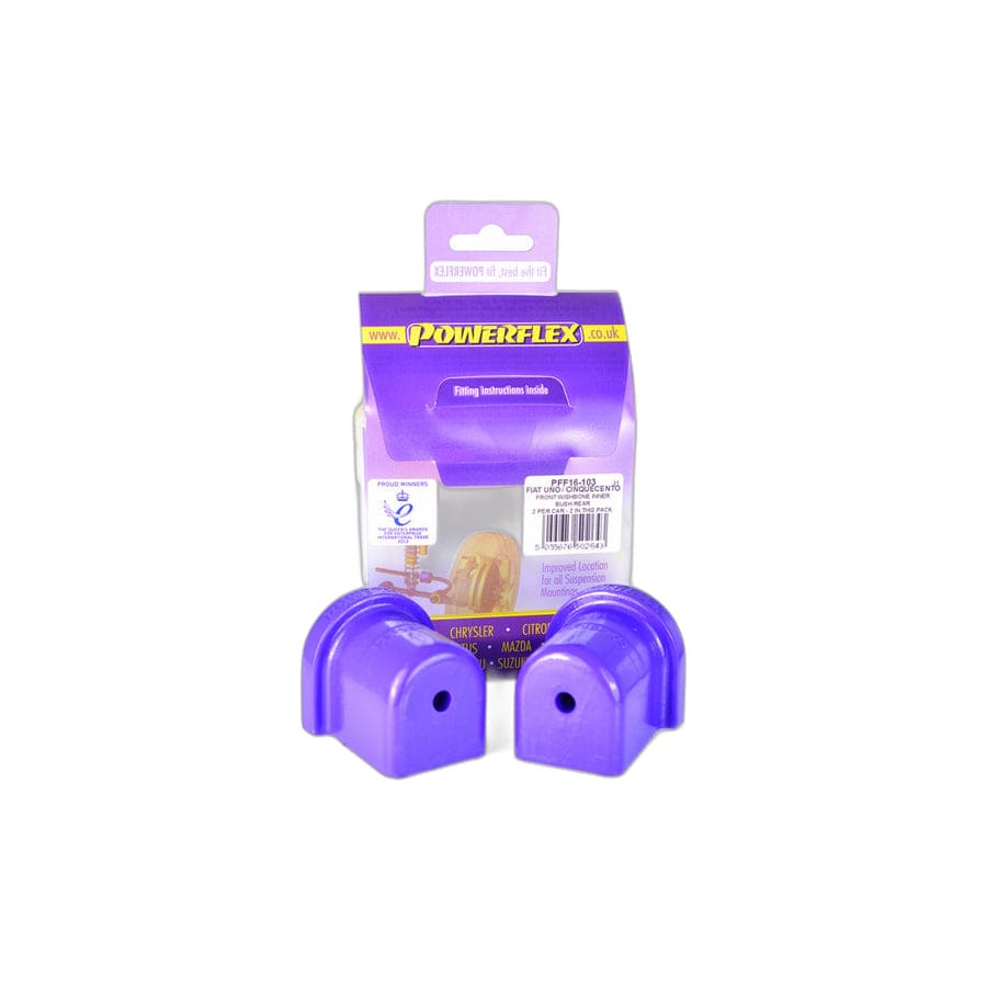 Powerflex PFF16-103 Fiat Front Wishbone Rear Bush (Inc. Uno & Cinquecento) | ML Performance UK Car Parts