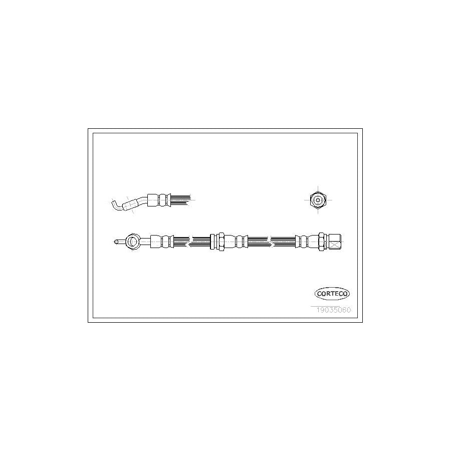 Corteco 19035060 Brake Hose | ML Performance UK